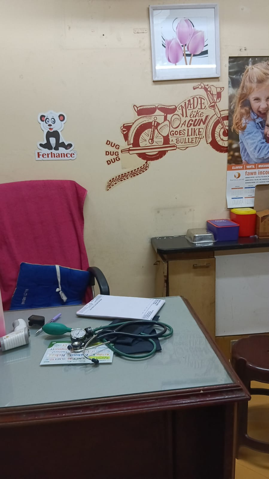 Baby’s Clinic consultation room
